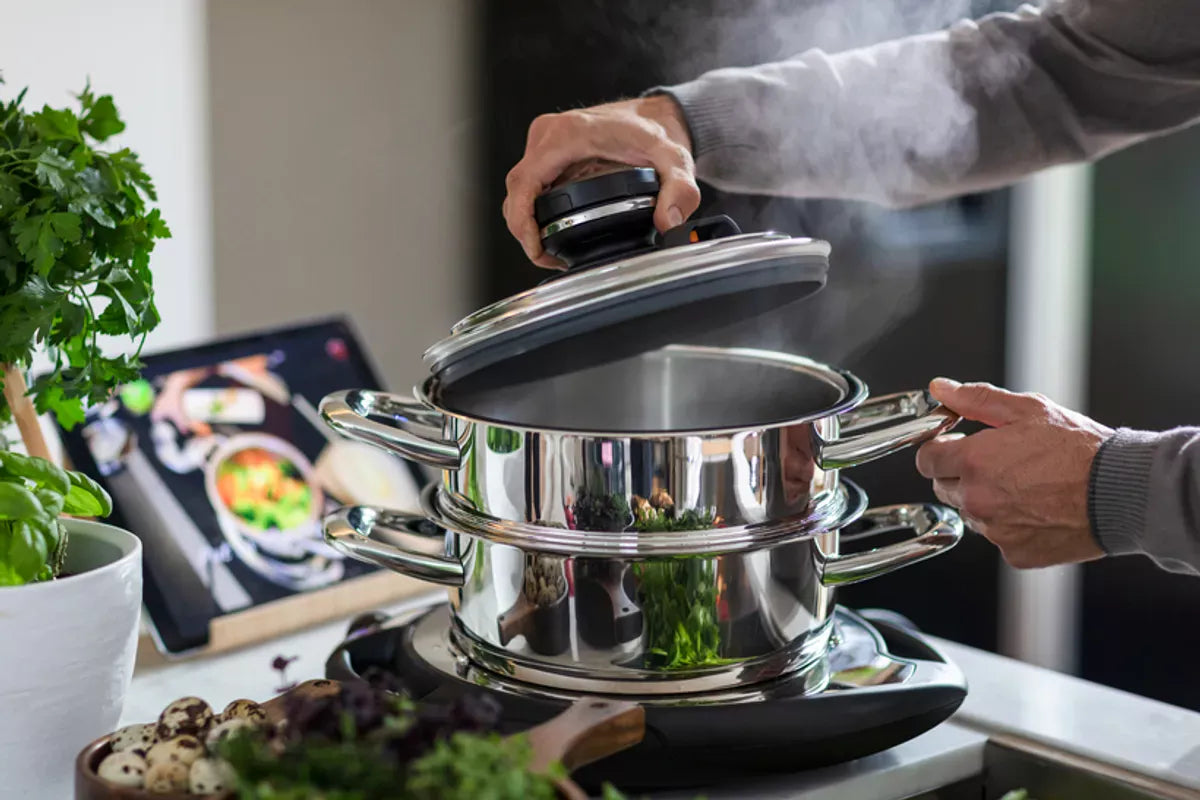 Steaming with AMC – why it's gentle, healthy and especially simple